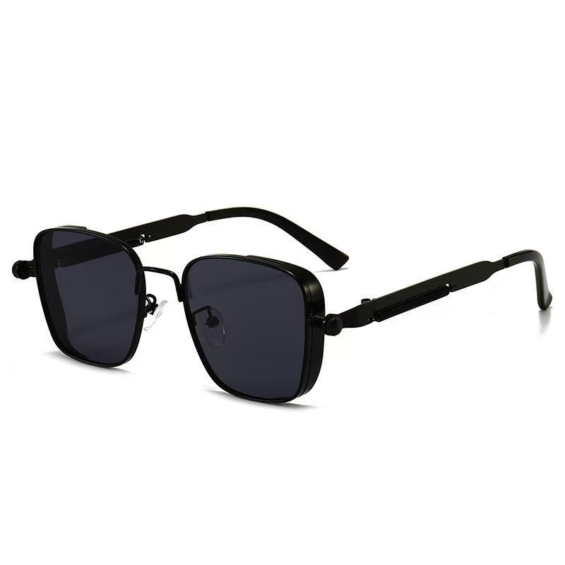 Men's Box Metal Retro UV Sun Glasses - 𝓢𝓱𝓸𝓹𝓵𝓮𝓬𝔂