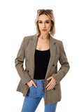 Womens Casual Blazer Jacket  Long Sleeve Work 0ffice Blazer Lapel  Jacket - 𝓢𝓱𝓸𝓹𝓵𝓮𝓬𝔂