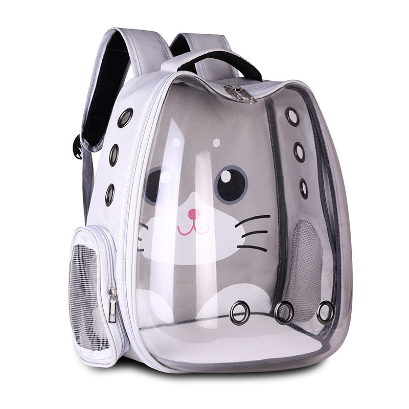 Pet Supplies Pet Backpack Convenient Pet Space Bag Breathable Shoulder Cat Bag Dog Bag - 𝓢𝓱𝓸𝓹𝓵𝓮𝓬𝔂