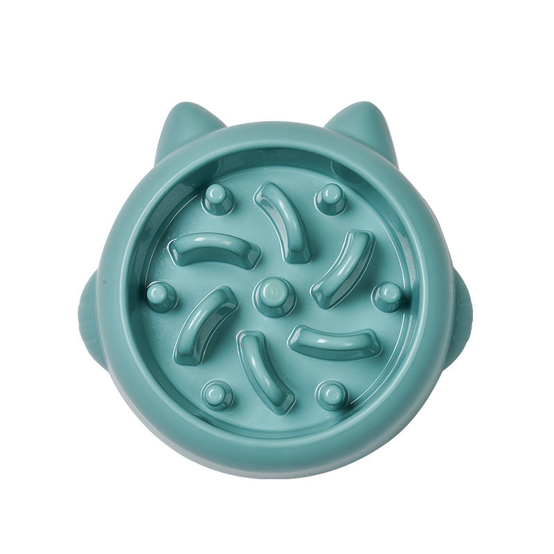 Pet Dog Cat Slow Feeder Bowls Anti Choking Slow Feeder Dish Bowl Home Dog Eating Plate Anti Gulping Bowl Supplies - 𝓢𝓱𝓸𝓹𝓵𝓮𝓬𝔂