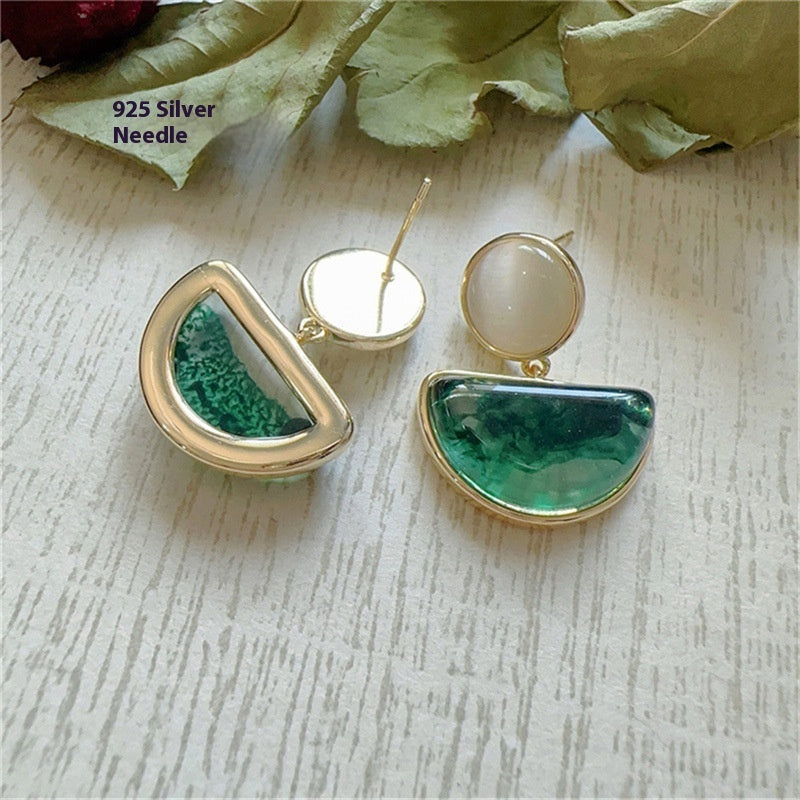 Artistic Retro Irregular Ink Painting Mosquito Coil Ear Clip Without Pierced Ears - 𝓢𝓱𝓸𝓹𝓵𝓮𝓬𝔂