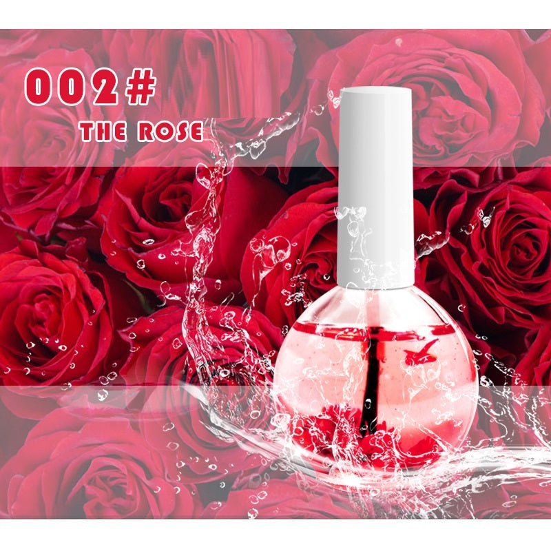 Nail Beauty Dried Flowers Nutrition Nail Treatment Oil Anti-agnail Nail Edge Moisturizing Nail Base Coat Natural Dried Flower Nutrient Solution - 𝓢𝓱𝓸𝓹𝓵𝓮𝓬𝔂