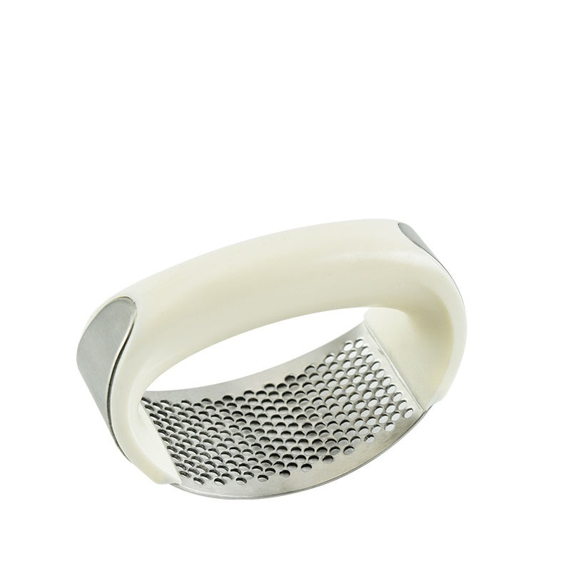 Stainless Steel Garlic Masher Garlic Press Household Manual Curve Fruit Vegetable Tools Kitchen Gadgets - 𝓢𝓱𝓸𝓹𝓵𝓮𝓬𝔂