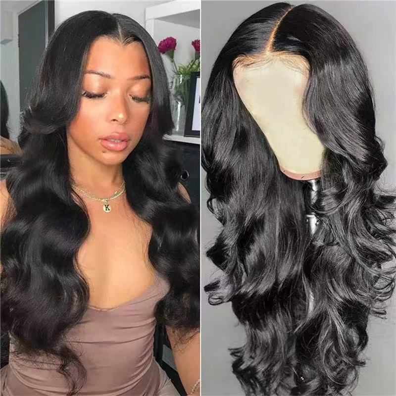 Wig European And American Lace Wigs Chemical Fiber Headgear Front Lace Long Roll - 𝓢𝓱𝓸𝓹𝓵𝓮𝓬𝔂