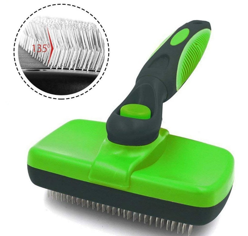 Pet Self Cleaning Slicker Brush - 𝓢𝓱𝓸𝓹𝓵𝓮𝓬𝔂