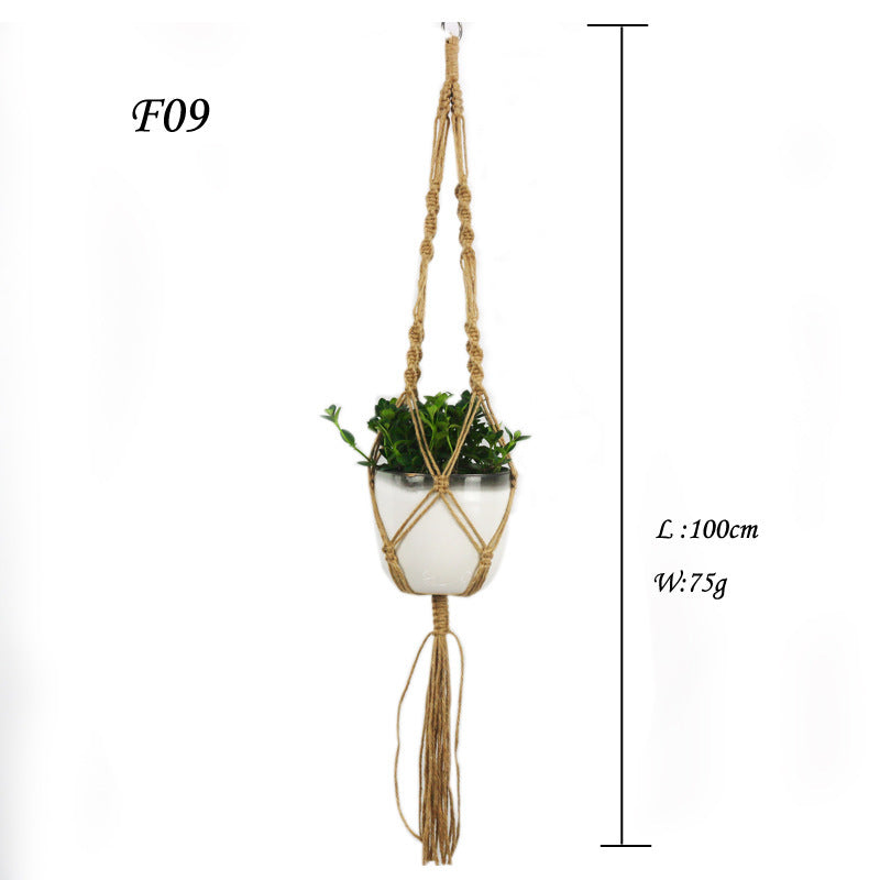 Bead hanging basket plant net hanging basket - 𝓢𝓱𝓸𝓹𝓵𝓮𝓬𝔂
