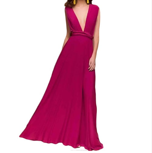 Women's Sexy Long Party Dress Club Floor-Length Summer Backless Bandage Maxi Dress Multiway Bridesmaids Boho Women Dress Vestidos - 𝓢𝓱𝓸𝓹𝓵𝓮𝓬𝔂