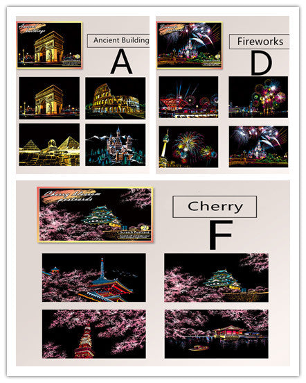 Scratch Painting - Kratzmalerei - 𝓢𝓱𝓸𝓹𝓵𝓮𝓬𝔂