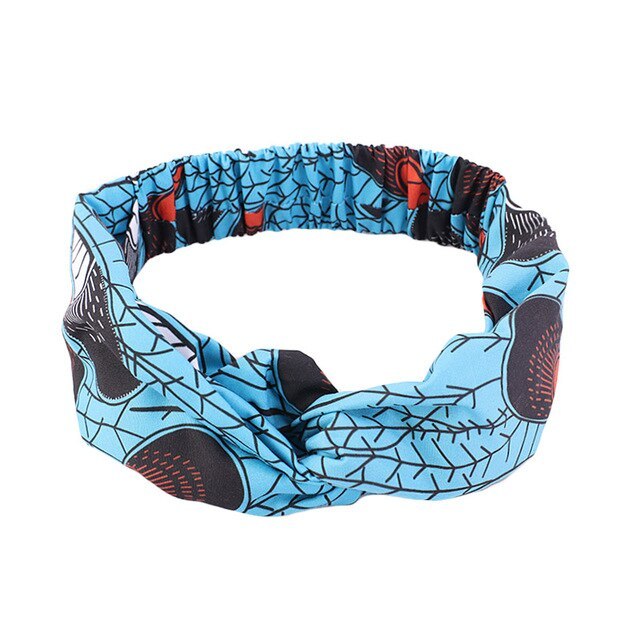 African Pattern Print Headband For Women Twist Style - 𝓢𝓱𝓸𝓹𝓵𝓮𝓬𝔂