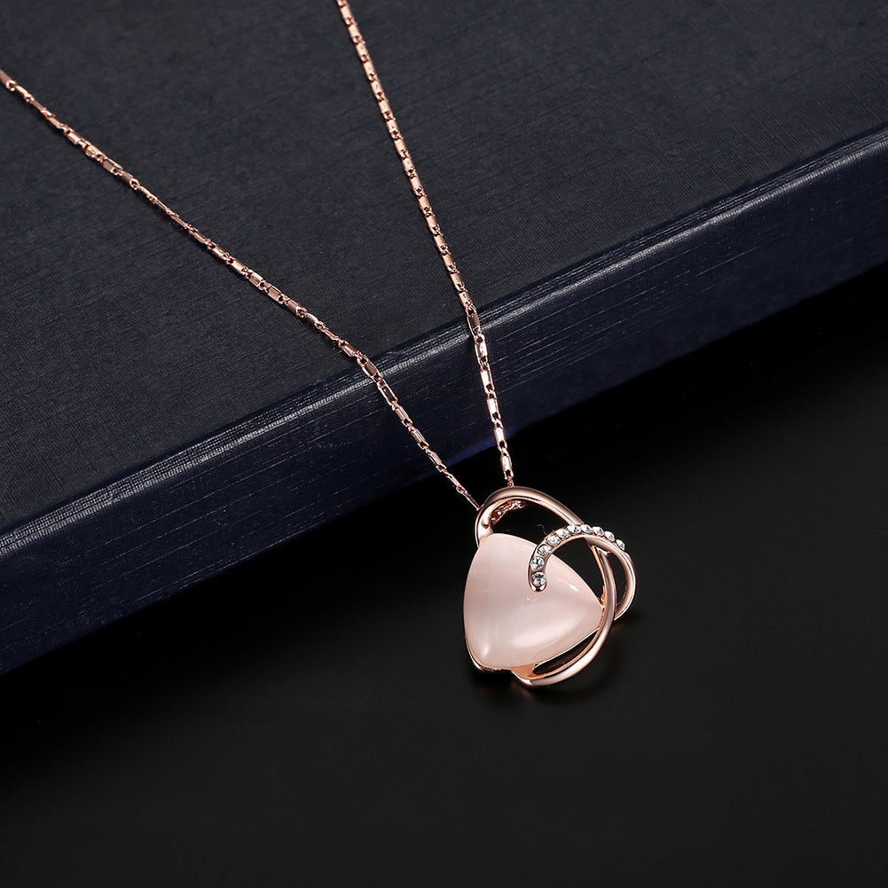 Necklace And Earrings Two Piece Set Bridal Party Jewelry Set - 𝓢𝓱𝓸𝓹𝓵𝓮𝓬𝔂