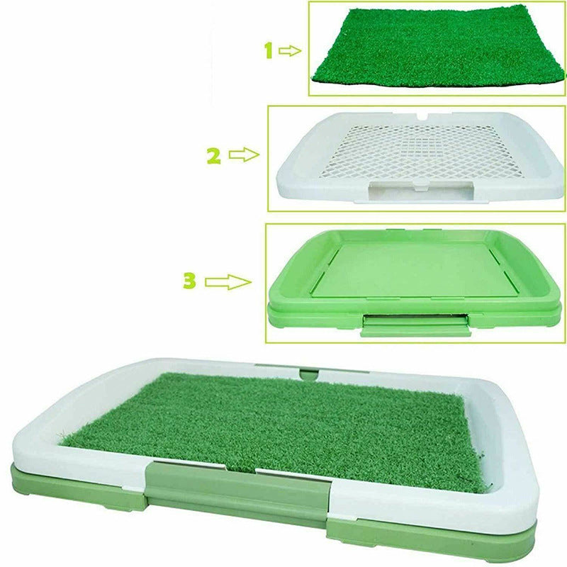 Dog Cleaning Tool Grid Lawn Flat Toilet Dog Potty - 𝓢𝓱𝓸𝓹𝓵𝓮𝓬𝔂