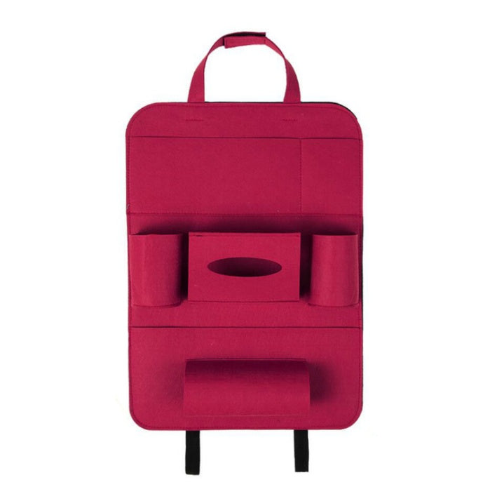 Auto Car Backseat Organizer Car-Styling Holder Multi-Pocket Seat Wool Felt Storage Multifunction Vehicle Accessories Bag - 𝓢𝓱𝓸𝓹𝓵𝓮𝓬𝔂