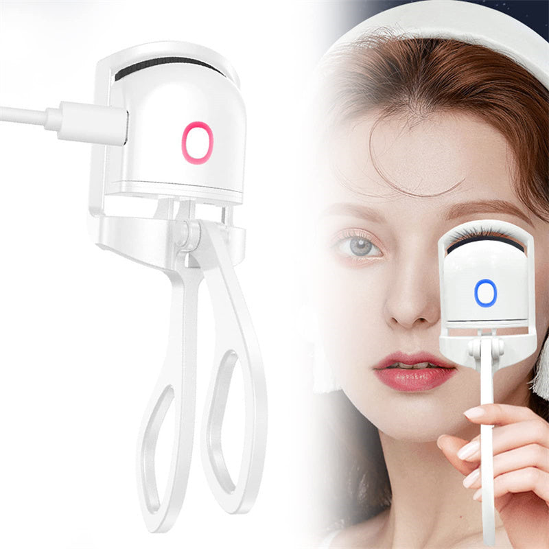 Heated Eyelash Curler Electric Temperature Control Mini Eyelash Curler Electric Portable Charging - 𝓢𝓱𝓸𝓹𝓵𝓮𝓬𝔂