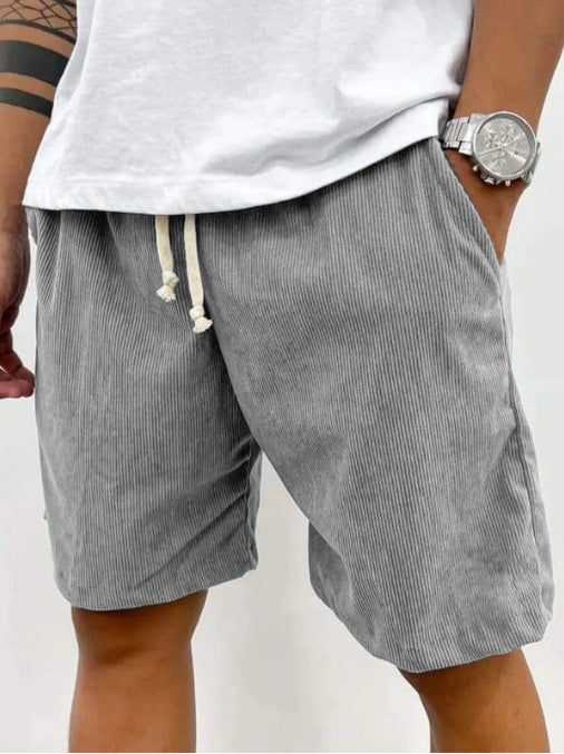 Lace-up Corduroy Men's Shorts Casual Pants - 𝓢𝓱𝓸𝓹𝓵𝓮𝓬𝔂