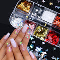 Symphony butterfly sequin nail decoration - 𝓢𝓱𝓸𝓹𝓵𝓮𝓬𝔂