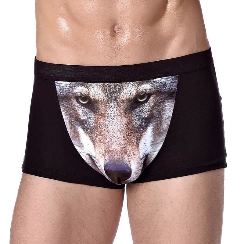Personalized Men's Underwear Creative Animal Print Men's Underwear Sexy Boxer Briefs - 𝓢𝓱𝓸𝓹𝓵𝓮𝓬𝔂