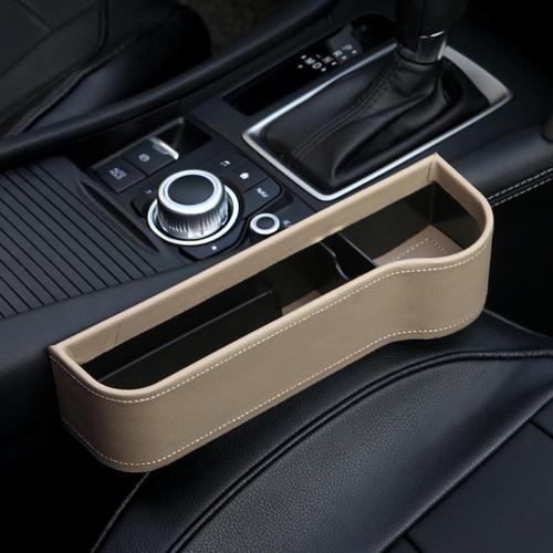 PU Car Organizer Seat Gap Storage Box Car Seat Side Slit for Wallet Phone Coins Cigarette Keys Cards Car Accessories - 𝓢𝓱𝓸𝓹𝓵𝓮𝓬𝔂