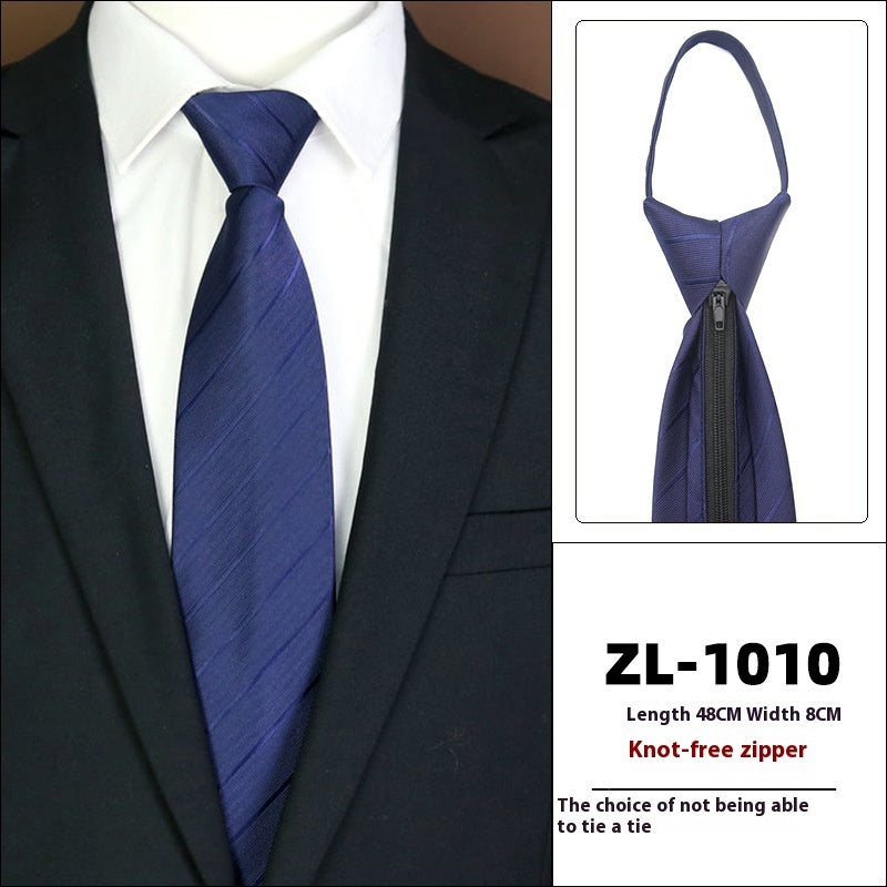 Men's Formal Wear Business Zipper Tie-free - 𝓢𝓱𝓸𝓹𝓵𝓮𝓬𝔂
