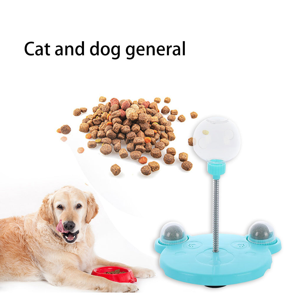 Pet Feeder Cat Toy Pets Leaking Food Ball Self-Playing Tumbler Funny Swing Feeder Puzzle Toys Playing Training Dispenser Bowl - 𝓢𝓱𝓸𝓹𝓵𝓮𝓬𝔂