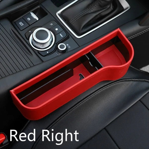 PU Car Organizer Seat Gap Storage Box Car Seat Side Slit for Wallet Phone Coins Cigarette Keys Cards Car Accessories - 𝓢𝓱𝓸𝓹𝓵𝓮𝓬𝔂