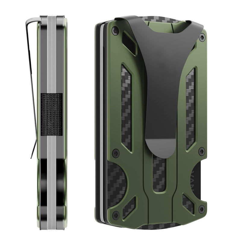 Aluminum Alloy RFID Anti-theft Card Holder Metal Wallet - 𝓢𝓱𝓸𝓹𝓵𝓮𝓬𝔂