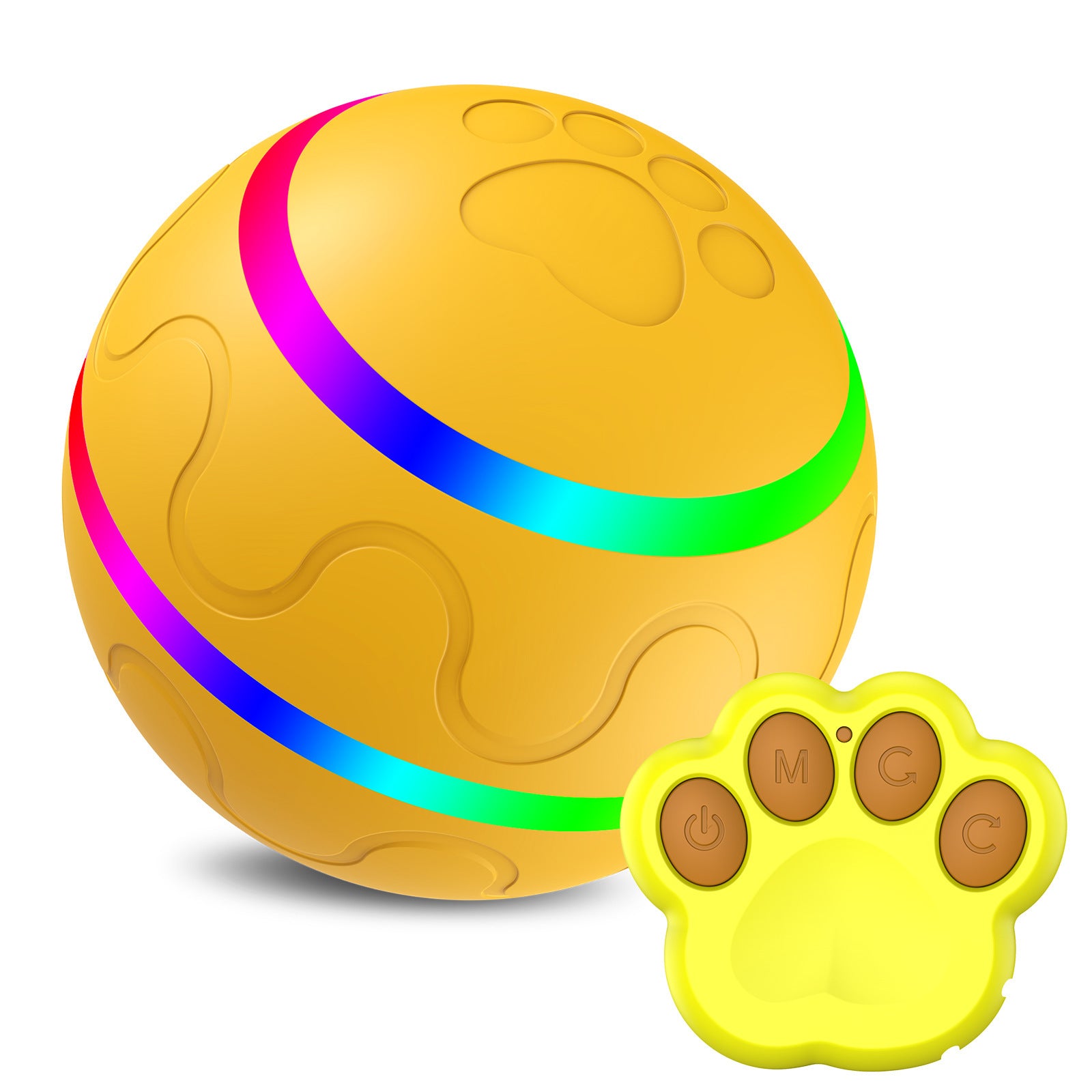 Pet New Cat Wicked Ball Toy Intelligent Ball USB Cat Toys Self Rotating Ball Automatic Rotation Ball - 𝓢𝓱𝓸𝓹𝓵𝓮𝓬𝔂