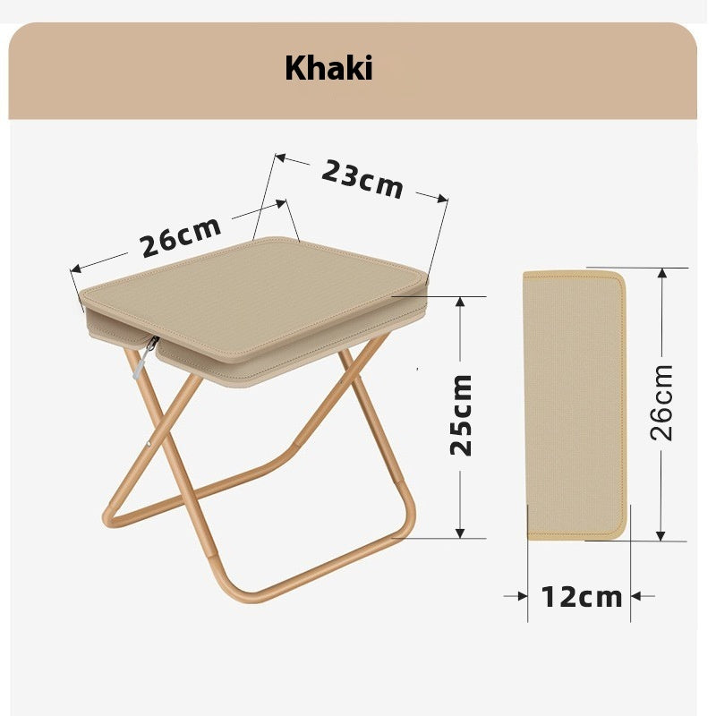 Camping Portable Pencil Bag Folding Stool