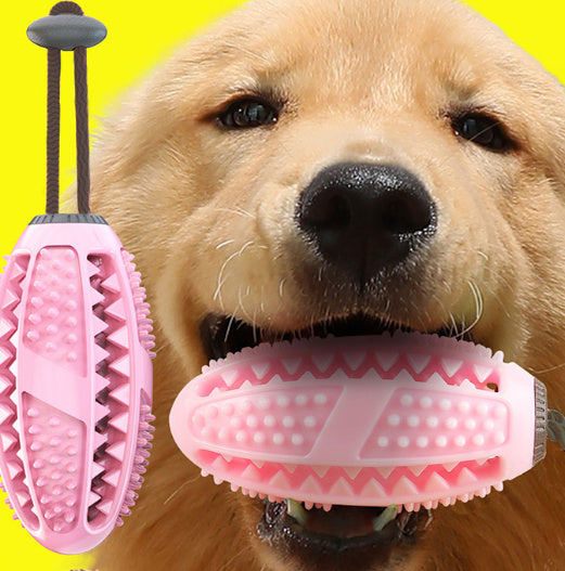 Dog Toys Silicon Suction Cup Tug Interactive Dog Ball Toy For Pet Chew Bite Tooth Cleaning Toothbrush Feeding Pet Supplies - 𝓢𝓱𝓸𝓹𝓵𝓮𝓬𝔂