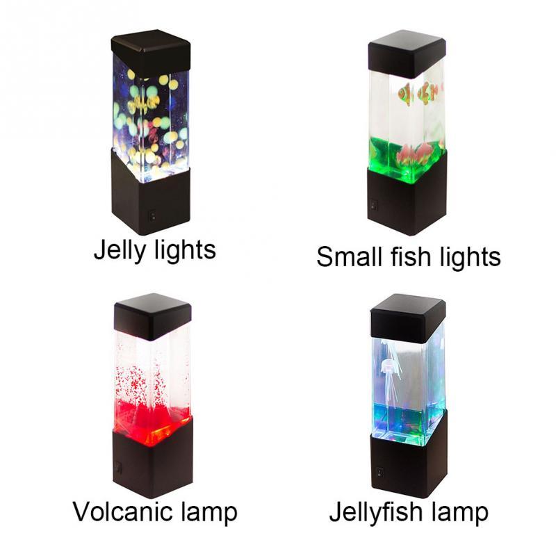 Colorful LED jellyfish night light - 𝓢𝓱𝓸𝓹𝓵𝓮𝓬𝔂