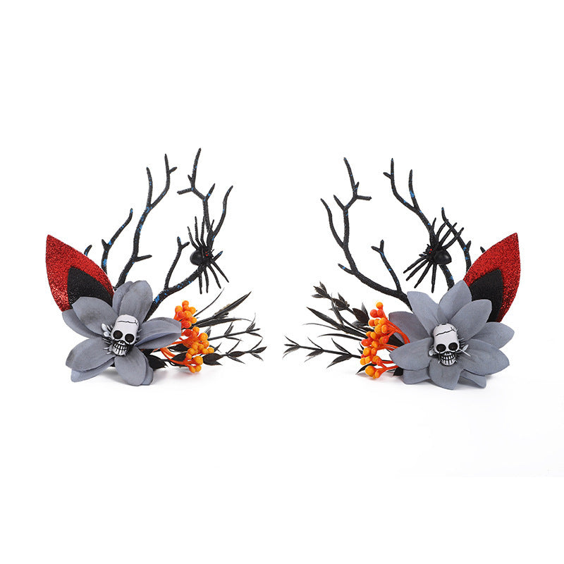 Halloween Bat Pumpkin Headband - 𝓢𝓱𝓸𝓹𝓵𝓮𝓬𝔂