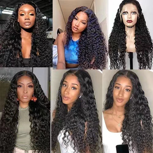 Women's Wigs With Small Curly Hair Front Lace - 𝓢𝓱𝓸𝓹𝓵𝓮𝓬𝔂