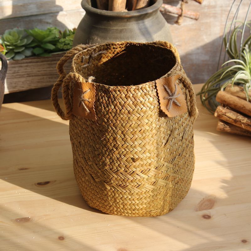 Hand woven basket flower basket basket rattan - 𝓢𝓱𝓸𝓹𝓵𝓮𝓬𝔂
