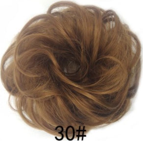 New Trendy Design Women Wavy Curly Messy Hair Bun Synthetic - 𝓢𝓱𝓸𝓹𝓵𝓮𝓬𝔂