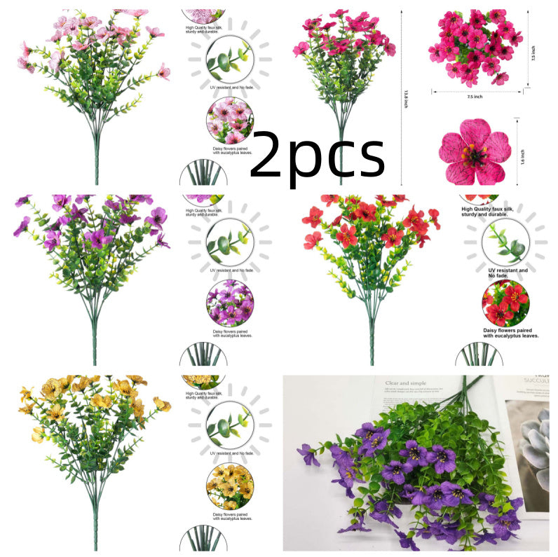Artificial Outdoor UV-proof Decorative Simulation Green Plant Plastic Flowers - 𝓢𝓱𝓸𝓹𝓵𝓮𝓬𝔂