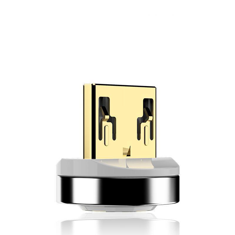 Compatible with Apple , Magnetic USB Cable Fast Charging Micro USB Type C Data Wire Cord Magnet Charger Mobile Phone Cable