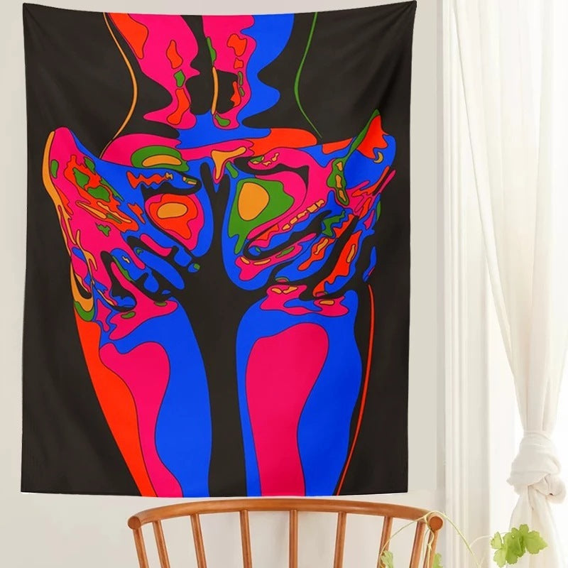 Rock Style Tapestry Fantasy Color Tapestry Hanging Cloth - 𝓢𝓱𝓸𝓹𝓵𝓮𝓬𝔂