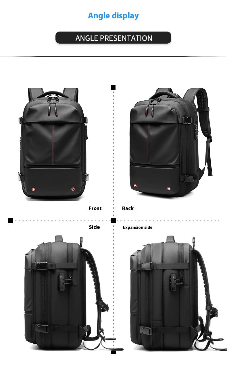 Men's Large-capacity Backpack Dry Wet Separation Anti-theft Package Business Leisure Unisex Backpack - 𝓢𝓱𝓸𝓹𝓵𝓮𝓬𝔂