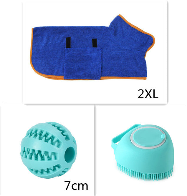 Silicone Dog Bath Massage Gloves Brush Pet Cat Bathroom Cleaning Tool Comb Brush For Dog Can Pour Shampoo Dog Grooming Supplies - 𝓢𝓱𝓸𝓹𝓵𝓮𝓬𝔂