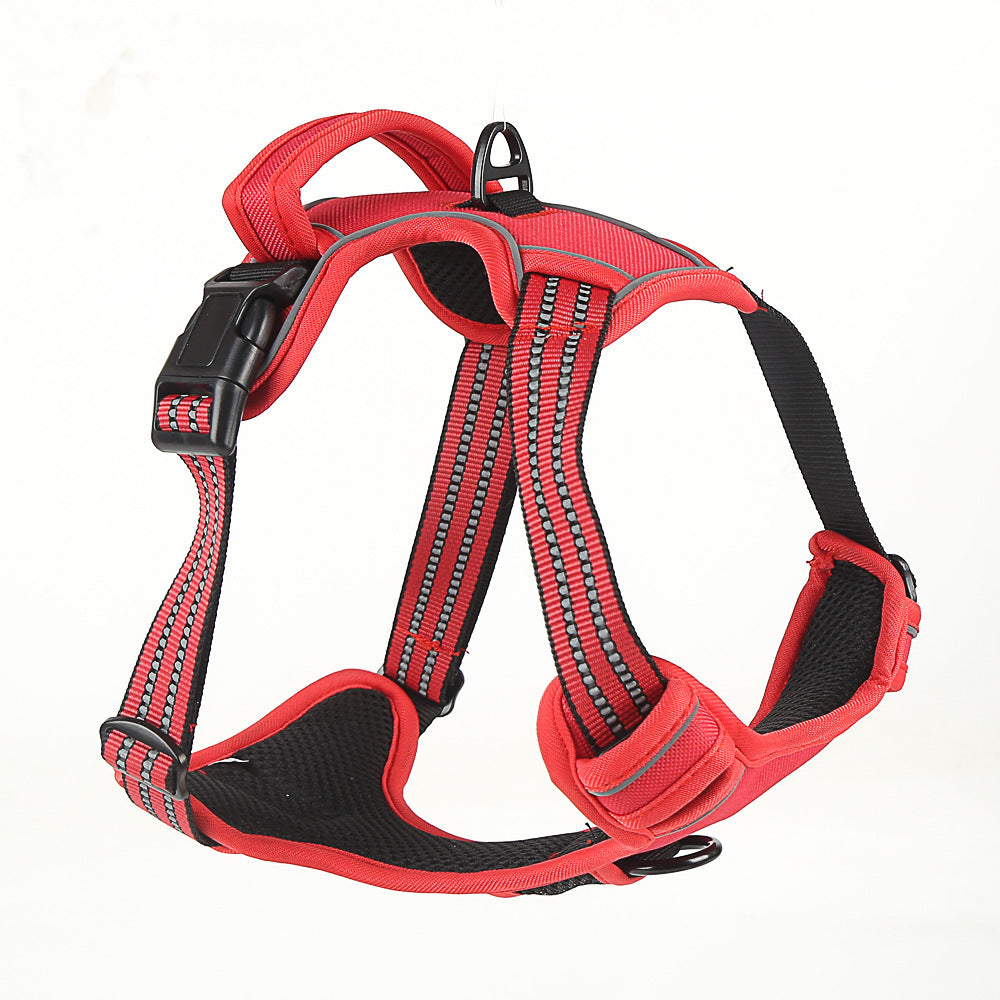 Dog Harness No Pull Breathable Reflective Pet Harness Vest - 𝓢𝓱𝓸𝓹𝓵𝓮𝓬𝔂