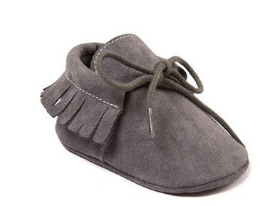 Polychromatic sanding soft bottom tassel shoe baby shoes - 𝓢𝓱𝓸𝓹𝓵𝓮𝓬𝔂