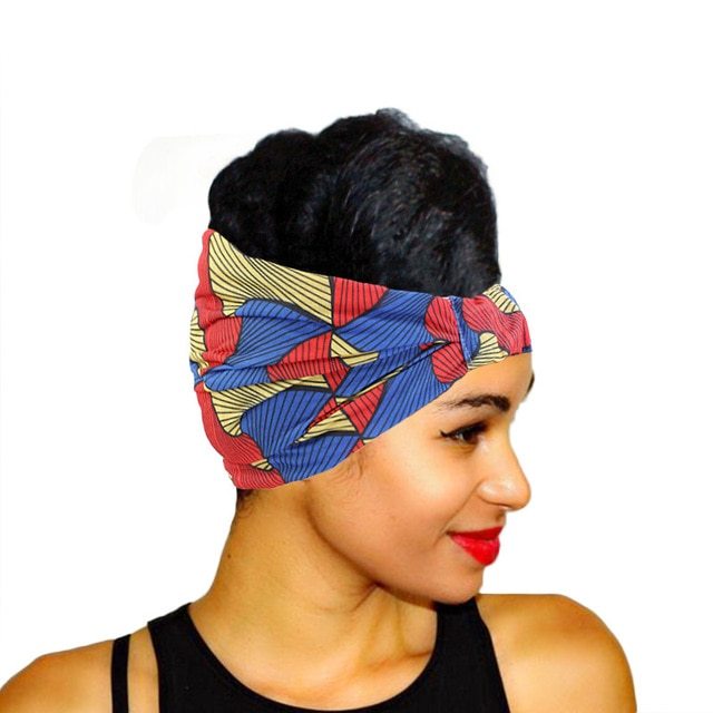 African Pattern Print Headband For Women Twist Style - 𝓢𝓱𝓸𝓹𝓵𝓮𝓬𝔂