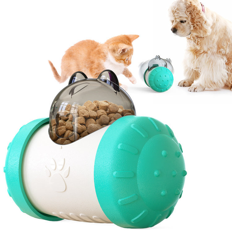 Funny Dog Treat Leaking Toy With Wheel Interactive Toy For Dogs Puppies Cats Pet Products Supplies Accessories - 𝓢𝓱𝓸𝓹𝓵𝓮𝓬𝔂