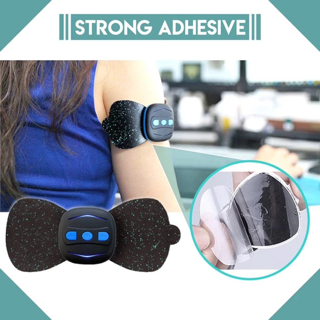 Portable Charging Massager Mini Massage Neck Stickers Cervical Vertebra Physiotherapy Instrument - 𝓢𝓱𝓸𝓹𝓵𝓮𝓬𝔂