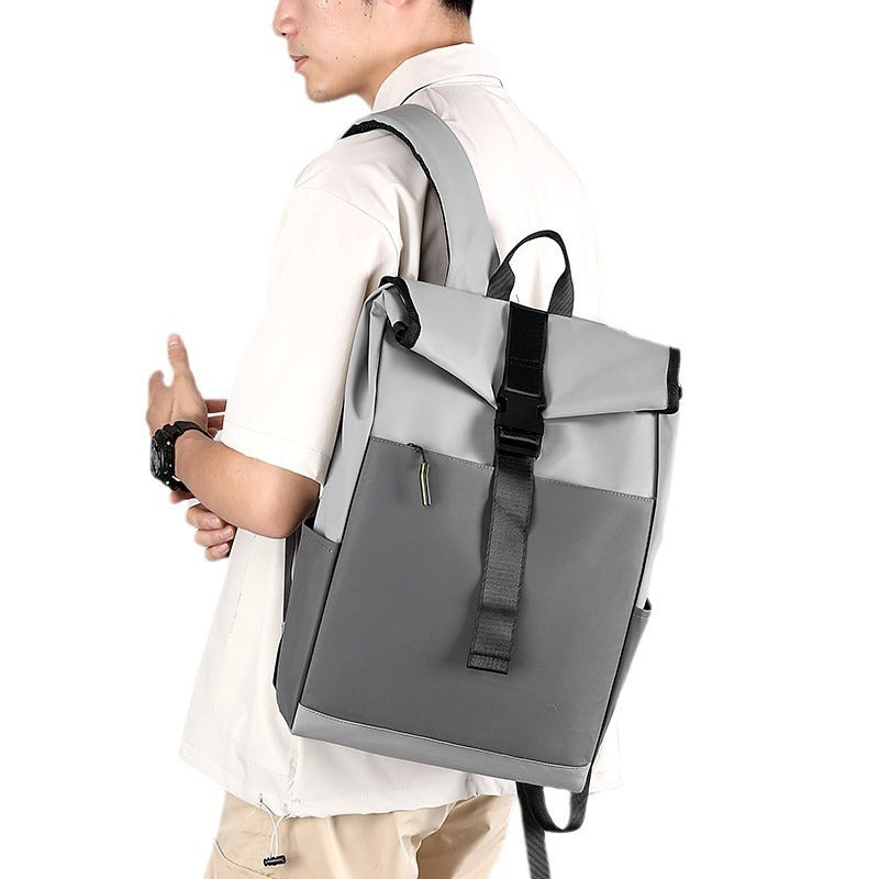 Casual Fashion Backpack For Men Women New Laptop Backpack Oxford Cloth Waterproof Short Distance Travel Backpack Men Black - 𝓢𝓱𝓸𝓹𝓵𝓮𝓬𝔂