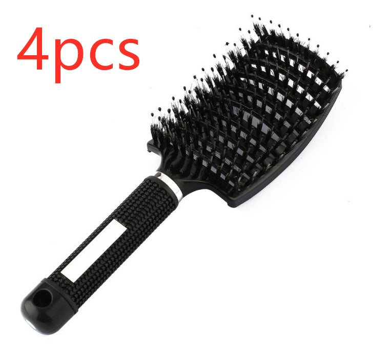 Hairbrush Anti Klit Brushy Haarborstel Women Detangler Hair Brush Bristle Nylon Scalp Massage  Teaser Hair Brush Comb - 𝓢𝓱𝓸𝓹𝓵𝓮𝓬𝔂