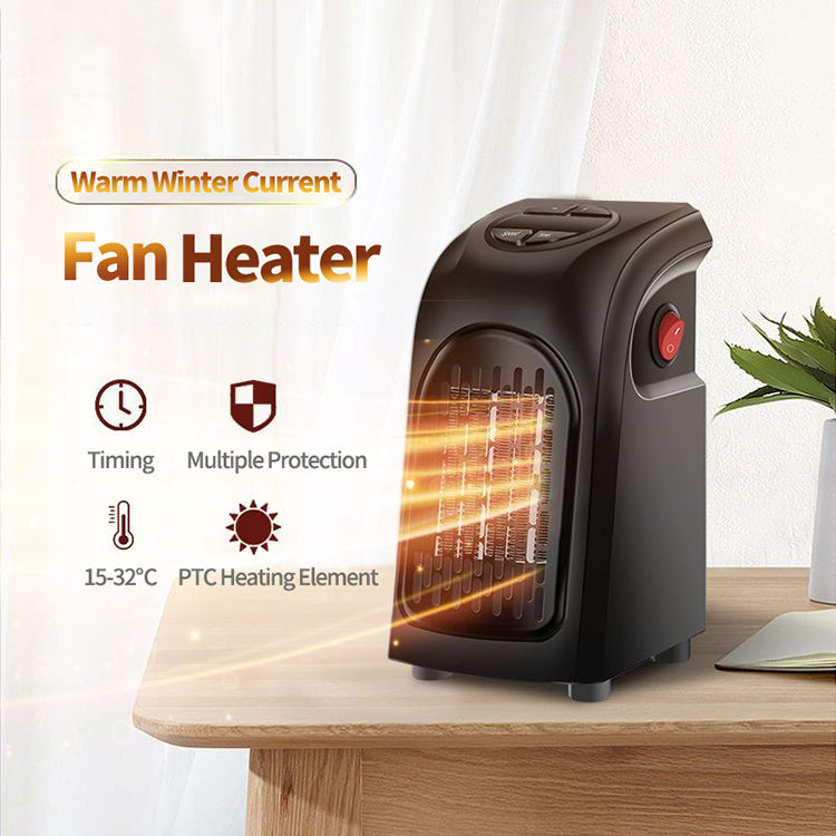Winter Air Heater Fan Heater Electric Home Heaters Mini Room Air Wall Heater Ceramic Heating Warmer Fan For Home Office Camping - 𝓢𝓱𝓸𝓹𝓵𝓮𝓬𝔂