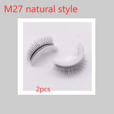 Reusable 3D Mink Lashes Natural False Eyelashes Self Adhesive Fake Glue Free Makeup Eyelash Extension Silk - 𝓢𝓱𝓸𝓹𝓵𝓮𝓬𝔂