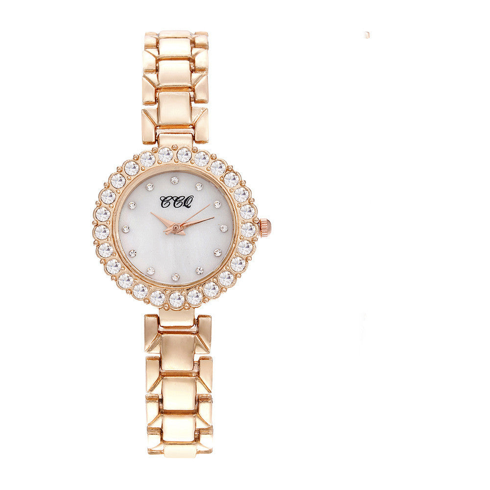 Women's Fashion Diamond Bracelet Watch Suit - 𝓢𝓱𝓸𝓹𝓵𝓮𝓬𝔂
