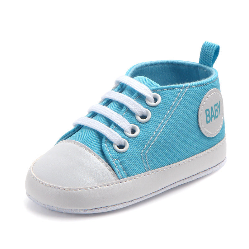 Canvas Classic Sports Sneakers Baby Boys Girls First Walkers Shoes Infant Toddler Soft Sole Anti-slip Baby Shoes - 𝓢𝓱𝓸𝓹𝓵𝓮𝓬𝔂