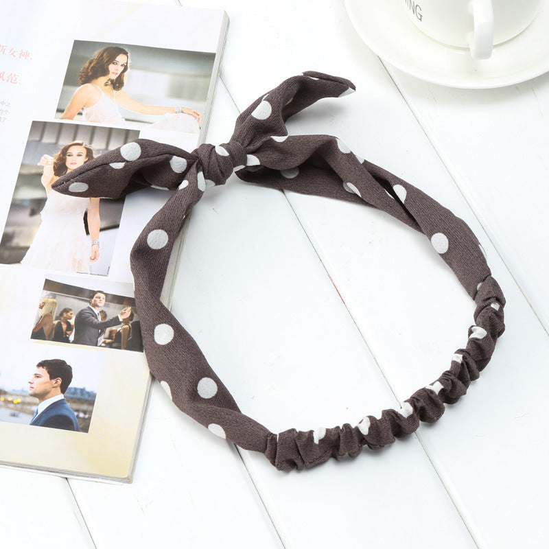 Big bow tie bunny ears headband - 𝓢𝓱𝓸𝓹𝓵𝓮𝓬𝔂